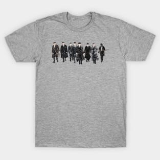 Peaky Blinders The Crew watercolour print T-Shirt